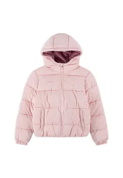 Levi's geaca SHINY HVWT PUFFER culoarea roz, 3EN640 imagine