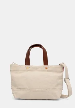 Levi's geanta de bumbac culoarea bej, 000IV-0000 imagine