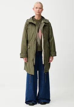 Levi's hanorac culoarea verde, de tranzitie, 004GS imagine