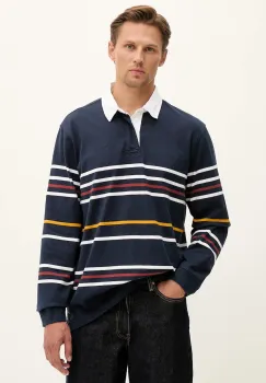 Levi's hanorac de bumbac culoarea albastru marin, modelator, A4845 imagine