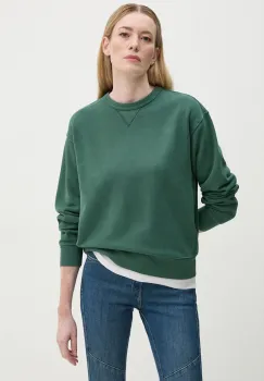 Levi's hanorac de bumbac femei, culoarea verde, melanj, A8789 imagine