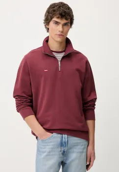 Levi's hanorac de bumbac ORIGINAL HM 1/4 ZIP imagine