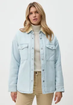Levi's jacheta camasa din amestec de lana de tranzitie imagine