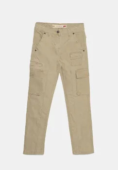 Levi's pantaloni copii REGULAR TAPER CARGO culoarea bej, neted, 9EL222 imagine