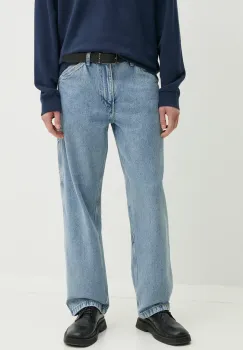 Levi's pantaloni de bumbac drept, 568 LOOSE STRT imagine
