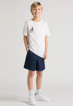 Levi's pantaloni scurti copii XX AUTHENTIC CHINO SHORTS culoarea albastru marin, talie reglabila, 9EM375 imagine