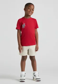Levi's pantaloni scurti copii XX AUTHENTIC CHINO SHORTS culoarea bej, talie reglabila, 8EM375 imagine