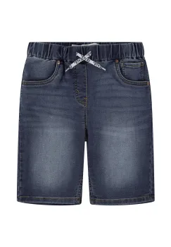 Levi's pantaloni scurti din denim pentru copii culoarea albastru marin imagine
