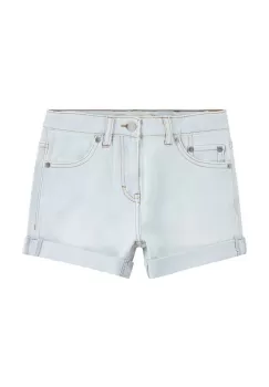 Levi's pantaloni scurti din denim pentru copii neted, talie reglabila imagine