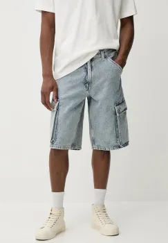 Levi's pantaloni scurti jeans 478 BAGGY CARGO SHORTS 001GU imagine
