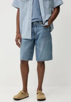 Levi's pantaloni scurti jeans 478 BAGGY SHORTS 001JM imagine