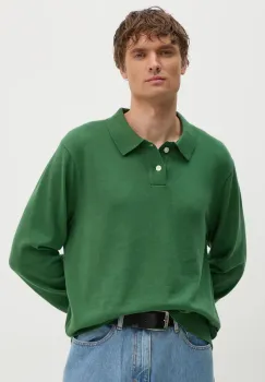 Levi's pulover de bumbac culoarea verde, light, A8623 imagine