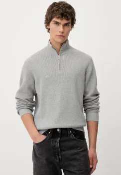 Levi's pulover de bumbac LIGHTWEIGHT HM QUARTER ZIP imagine