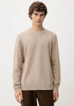 Levi's pulover din amestec de lana culoarea bej, light, A4320 imagine