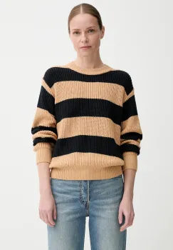 Levi's pulover din amestec de lana ROCKET SWEATER culoarea maro, 0012L imagine