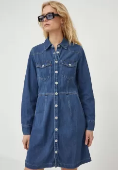 Levi's rochie jeans mini, drept imagine