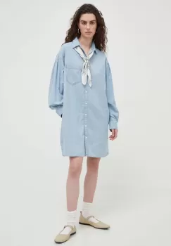 Levi's rochie jeans mini, oversize imagine