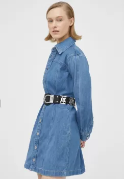 Levi's rochie jeans mini, oversize imagine