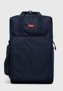 Levi's rucsac culoarea albastru marin, mare, neted imagine