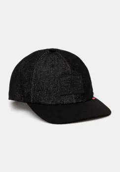 Levi's sapca culoarea negru, cu imprimeu, 000A9-0012 imagine