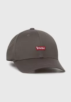 Levi's sapca culoarea verde, neted imagine