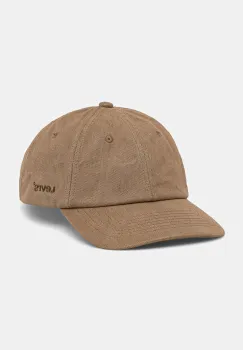 Levi's sapca de baseball din bumbac culoarea bej, neted, D7589-0017 imagine