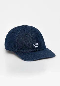 Levi's sapca de baseball din bumbac culoarea bleumarin, cu imprimeu, 000AG-0003 imagine