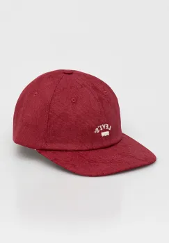 Levi's sapca de baseball din bumbac culoarea rosu, cu imprimeu, 000AG-0012 imagine