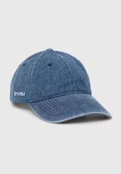 Levi's sapca de baseball din bumbac neted imagine