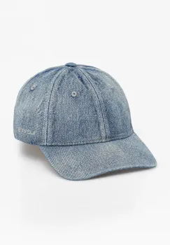Levi's sapca de baseball din denim uni, D7589-0020 imagine