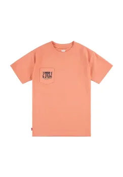 Levi's tricou copii CANYON LANDSCAPE TEE culoarea portocaliu, cu imprimeu, 8EM301 imagine
