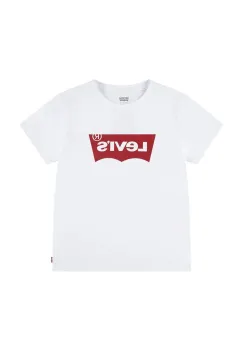 Levi's tricou copii culoarea alb imagine