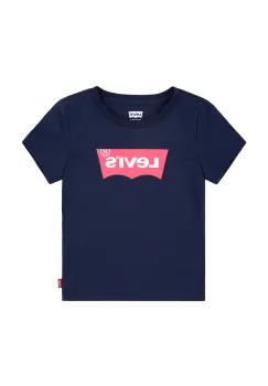 Levi's tricou copii culoarea albastru marin imagine
