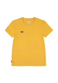 Levi's tricou copii culoarea galben, neted imagine