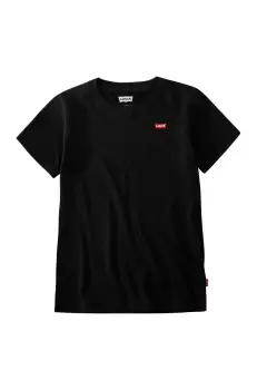 Levi's Tricou copii culoarea negru, material neted imagine