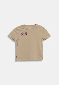 Levi's tricou copii GALLOPING FREE TEE culoarea bej, cu imprimeu, 8EN614 imagine