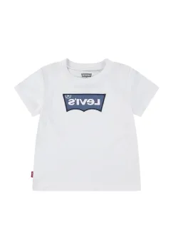 Levi's tricou copii MY FIRST BATWING TEE culoarea alb, cu imprimeu, 6EM318 imagine