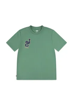 Levi's tricou copii STREAMLINE MONOGRAM TEE culoarea verde, cu imprimeu, 9EP035 imagine