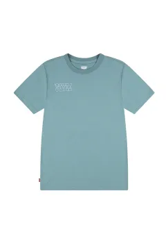 Levi's tricou copii SUN BURST TEE culoarea turcoaz, cu imprimeu, 8EM655 imagine
