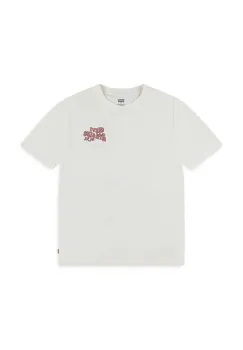 Levi's tricou copii WORN BY COWBOYS TEE culoarea bej, cu imprimeu, 9EN901 imagine