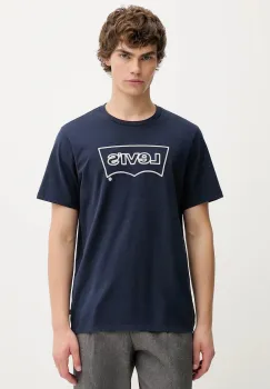 Levi's tricou din bumbac cu imprimeu, 22491 imagine