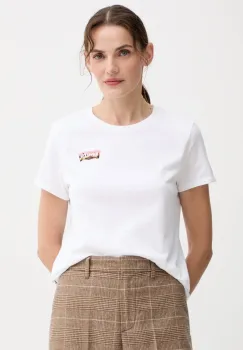 Levi's tricou din bumbac culoarea alb, 17369 imagine