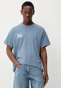 Levi's tricou din bumbac culoarea bej, cu imprimeu imagine