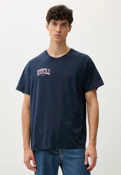 Levi's tricou din bumbac culoarea bleumarin, cu imprimeu, A2082 imagine