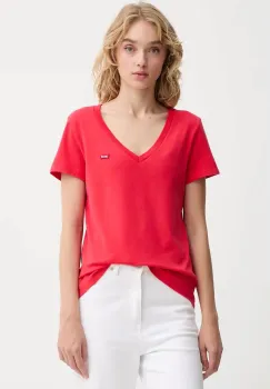 Levi's tricou din bumbac culoarea rosu, A3170 imagine