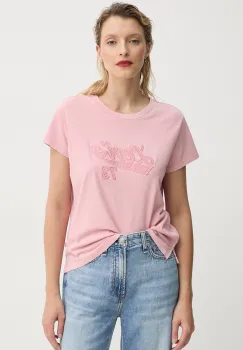Levi's tricou din bumbac femei, culoarea roz, A8804 imagine
