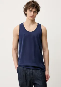 Levi's tricou din bumbac HOUSEMARK TANK culoarea albastru marin, A7256 imagine