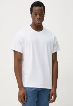 Levi's tricou din bumbac THE ESSENTIAL TEE barbati, culoarea alb, neted, A3328 imagine