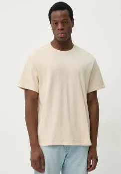 Levi's tricou din bumbac THE ESSENTIAL TEE barbati, culoarea bej, neted, A3328 imagine