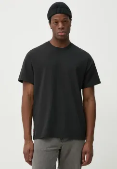 Levi's tricou din bumbac THE ESSENTIAL TEE barbati, culoarea negru, neted, A3328 imagine